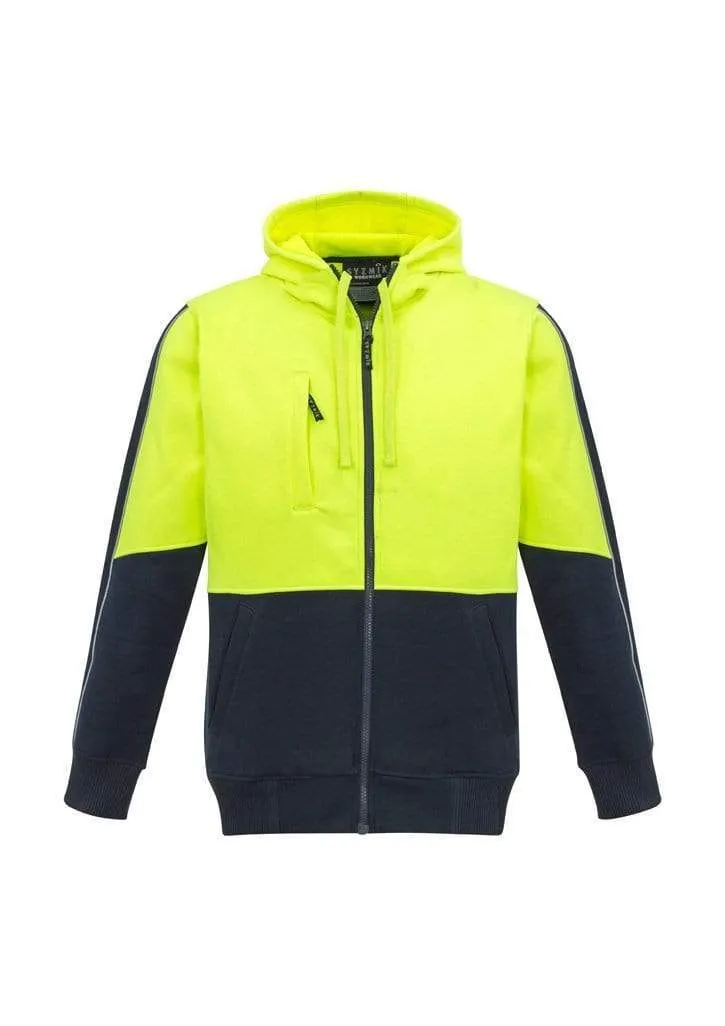 Syzmik Workwear Unisex Hi Vis Full Zip Hoodie ZT485