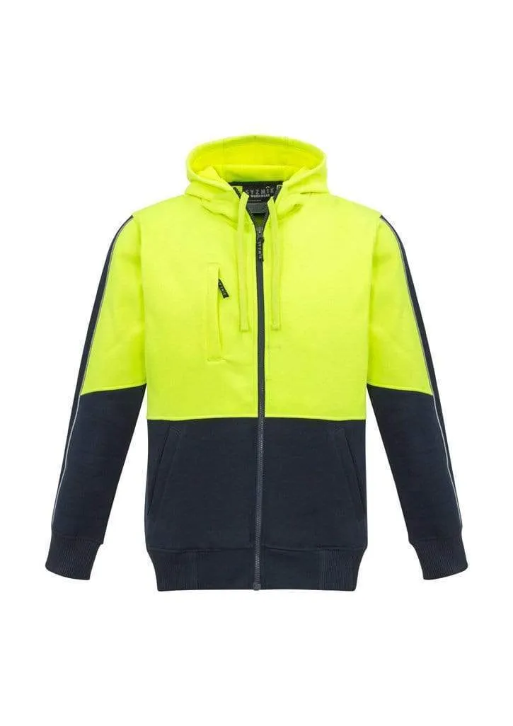 Syzmik Workwear Unisex Hi Vis Full Zip Hoodie ZT485