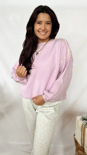 The Lavender Tea Top