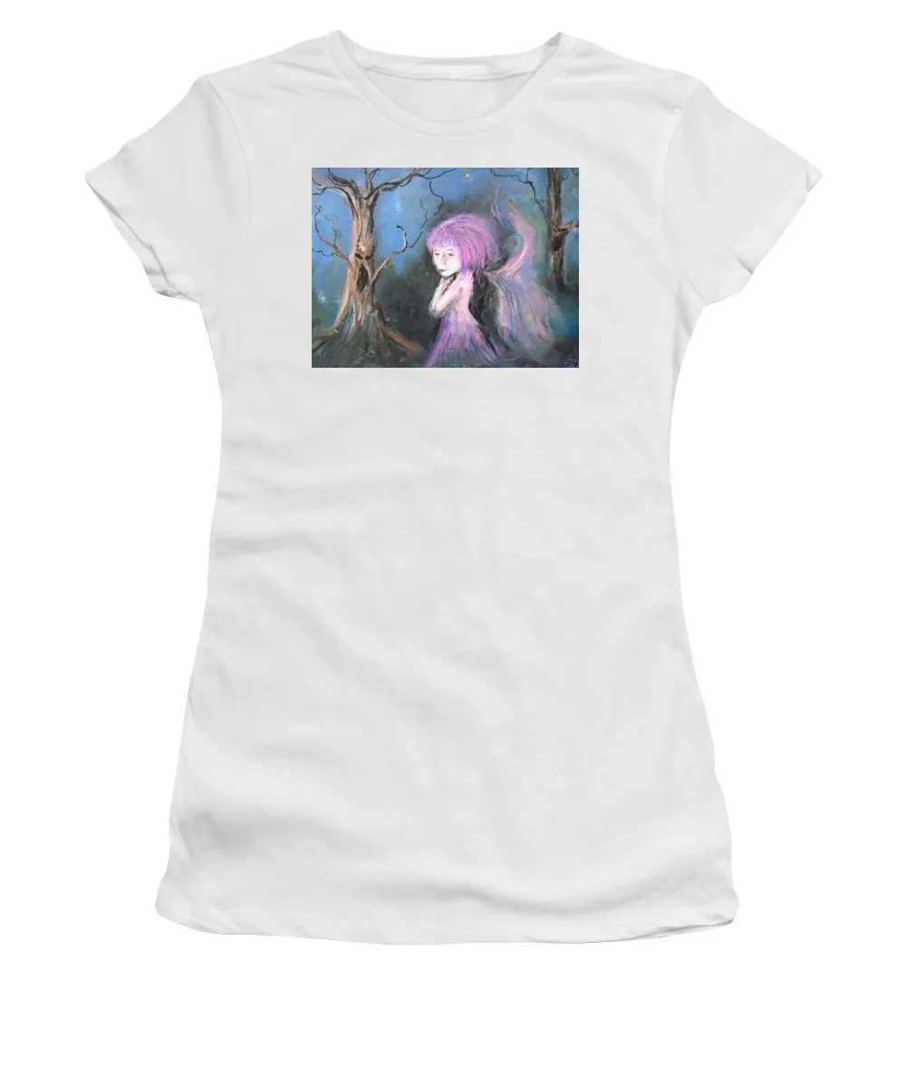 Tree Blue's in Fairy Hues  - Women's T-Shirt