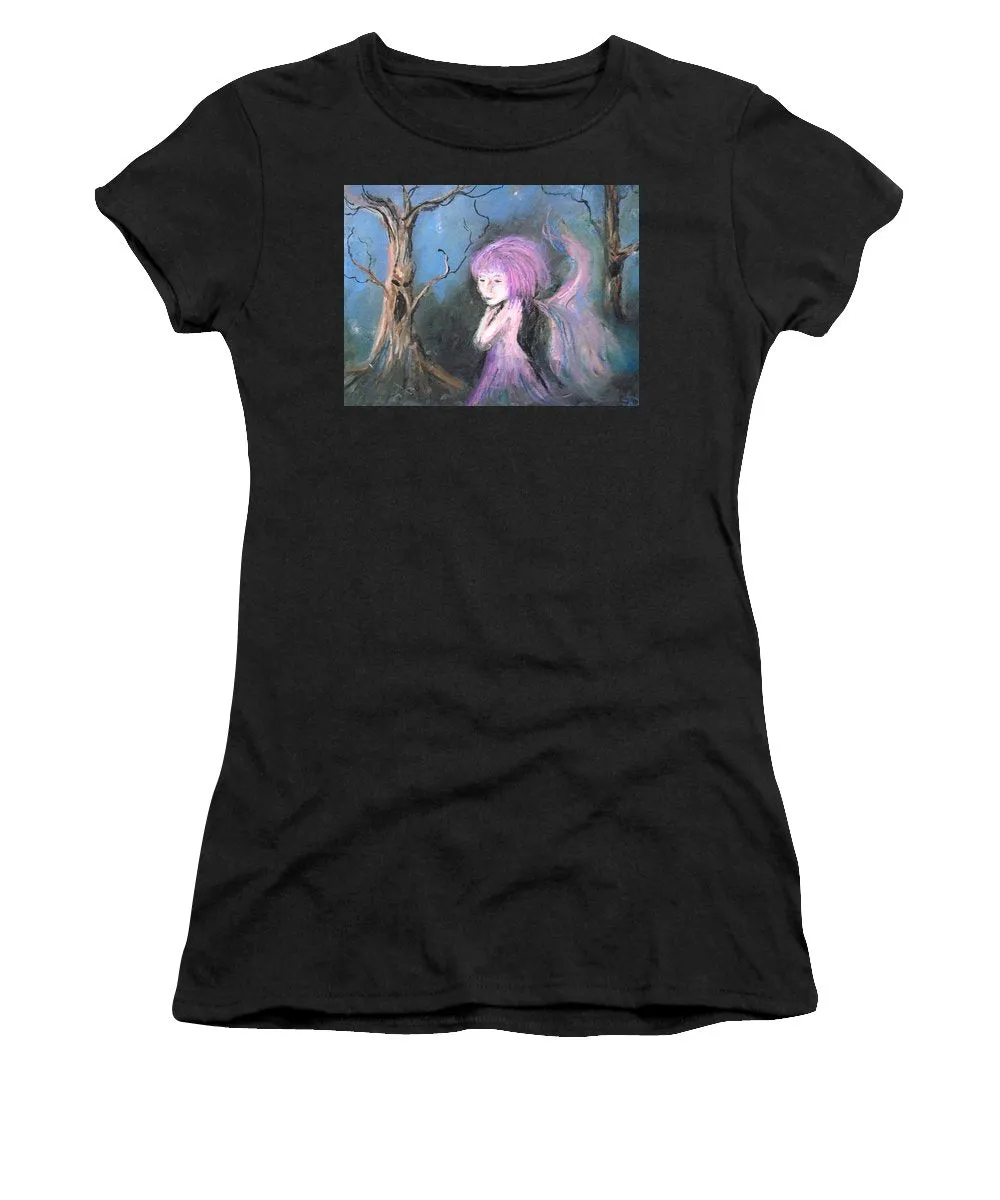 Tree Blue's in Fairy Hues  - Women's T-Shirt