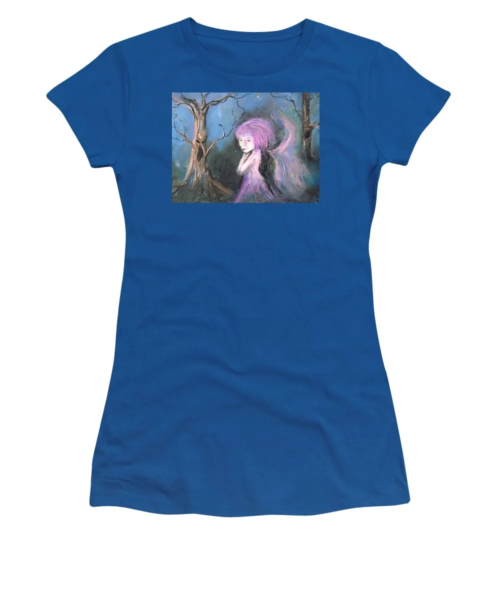 Tree Blue's in Fairy Hues  - Women's T-Shirt