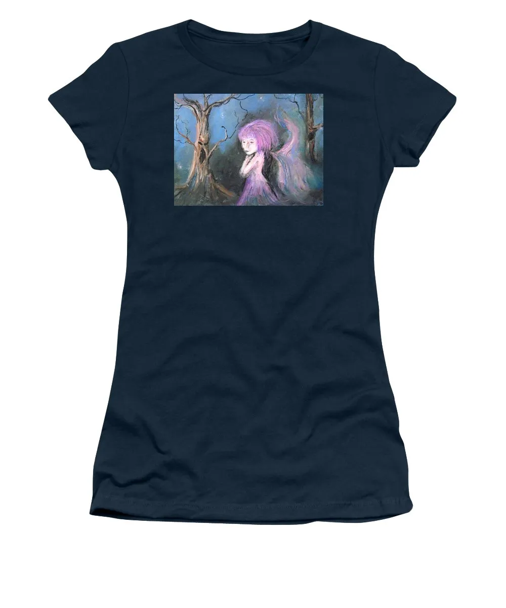 Tree Blue's in Fairy Hues  - Women's T-Shirt