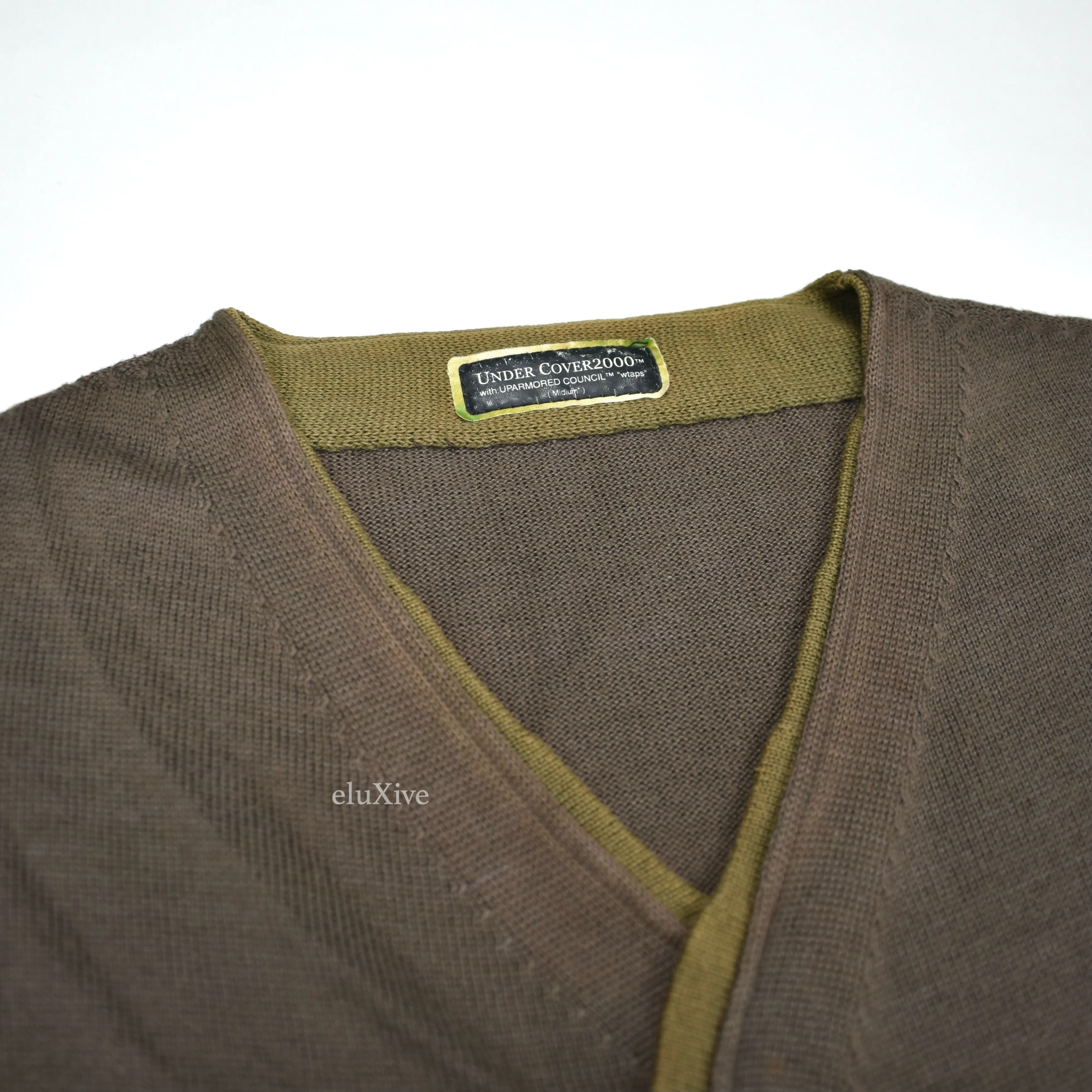 Undercover x WTAPS - SS00 'Uparmored Council' Asymmetric Sweater