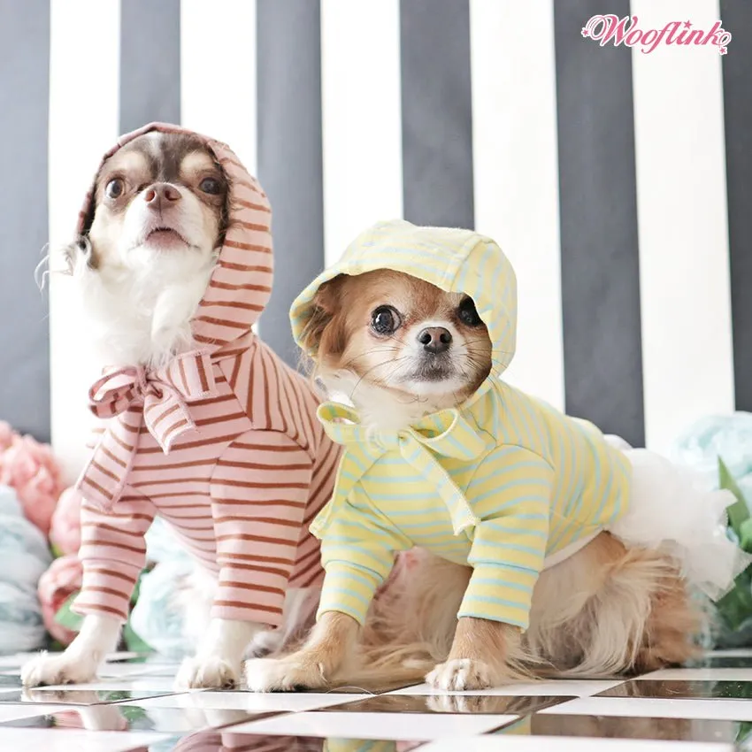 Wooflink Play Day Hoodie in Brown
