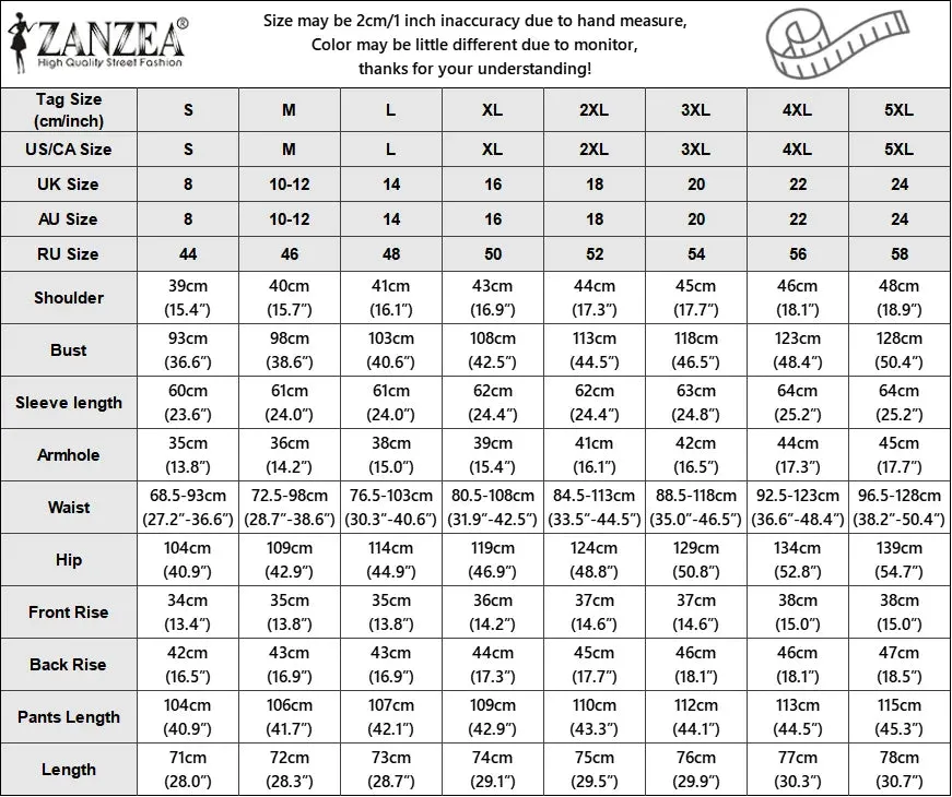 ZANZEA Casual Long Pants Outfit  Women Two Piece Sets Fashion Long Sleeve Lapel Blazer Suits Elegant Office Lady Matching Sets